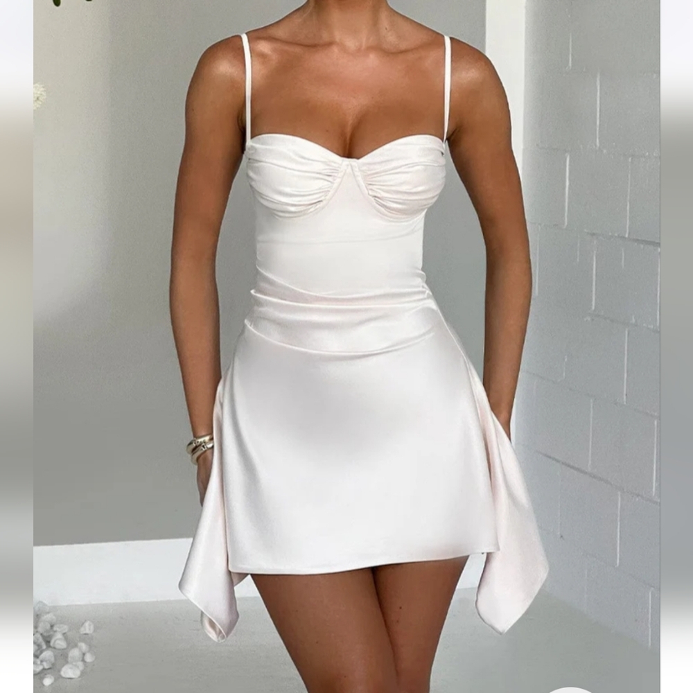 Zahra Mini Dress - Ivory